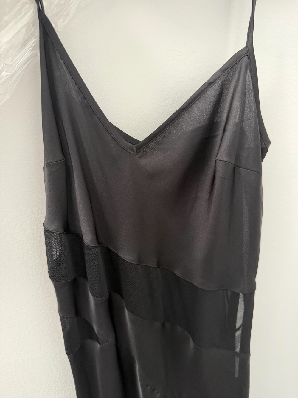 NEW French Connection Inu Satin & Mesh Slipdress - Picture 6 of 10